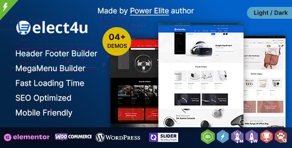 Elect4u WP - Multipurpose WooCommerce Responsive Theme Logo