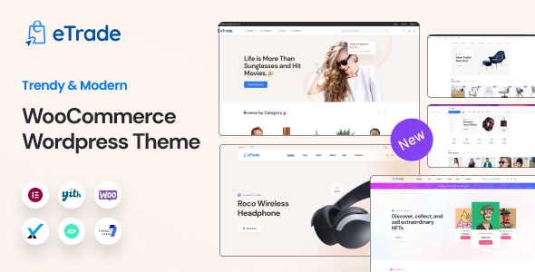 eTrade: WooCommerce Theme Logo