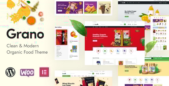 Grano - Organic & Food WordPress Theme Logo